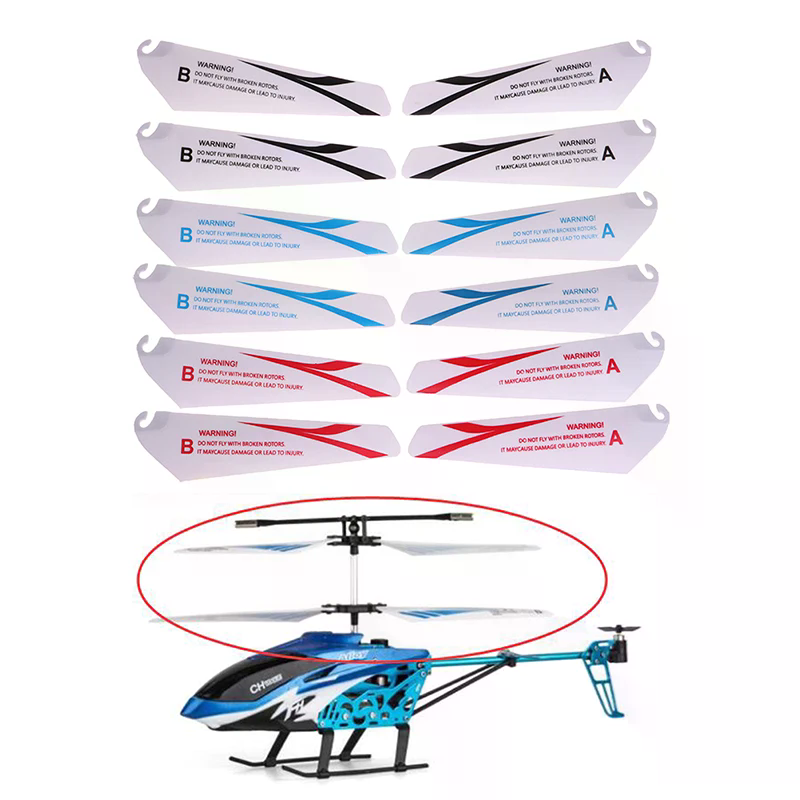 Rc Helicopter Coaxial - 4 szt. 7.2/9CM zapasowe śmigła do