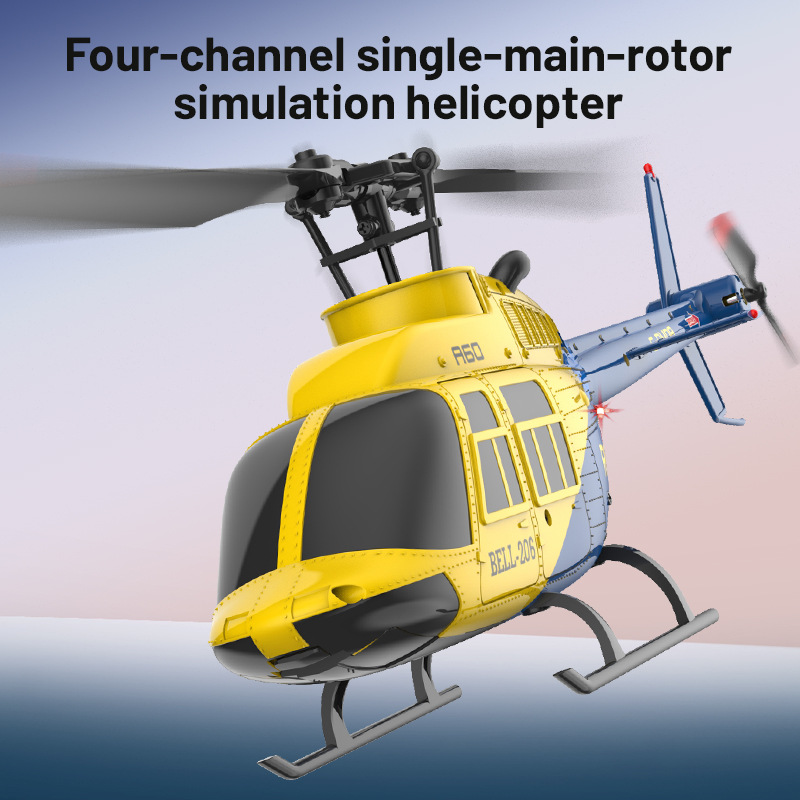 Rc Helicopter Gyro - NOWY Samolot RC A60 Helikopter 2.4G