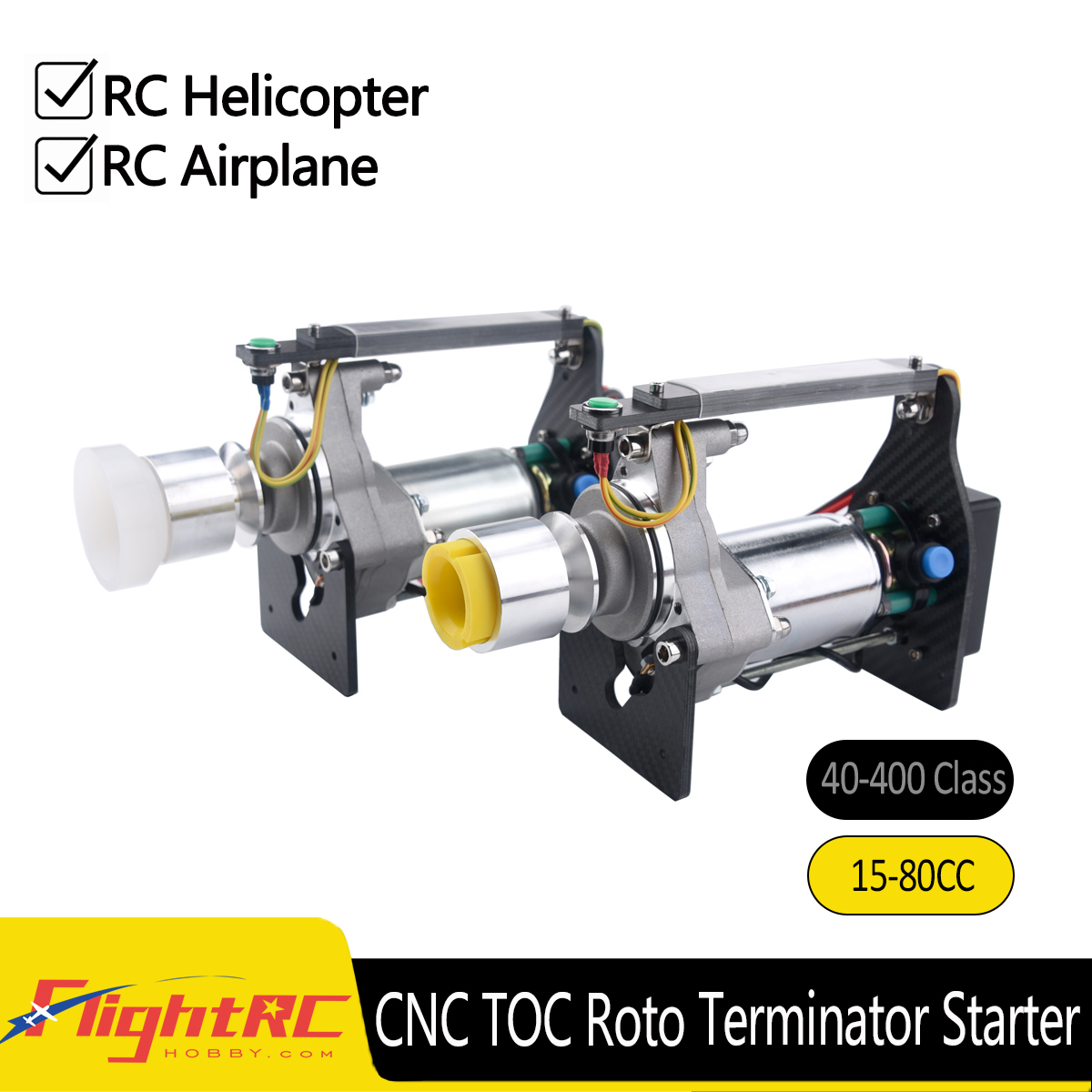 Rc Helicopter Gas - Rozrusznik elektryczny TOC Terminator Roto do