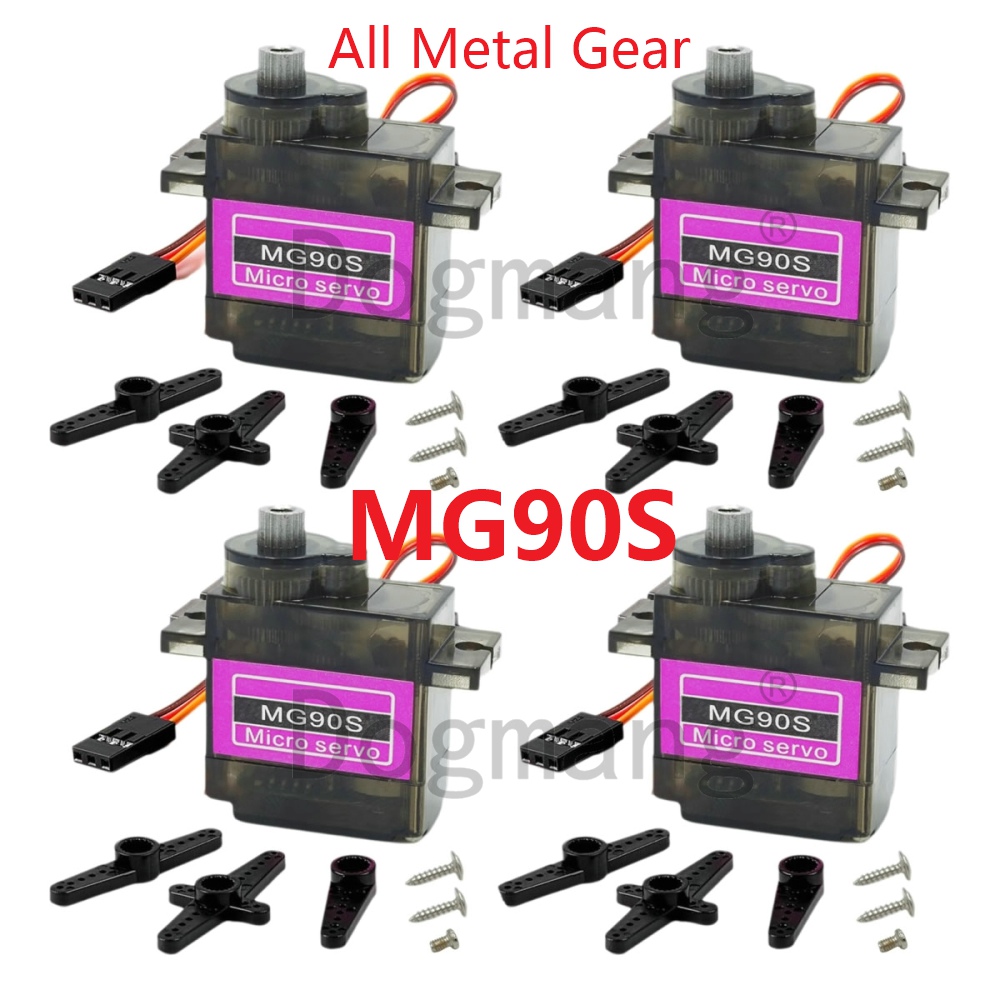 Rc Helicopter Mini - MG90S Serwo 1/2/4/10/20/50 szt. All Metal