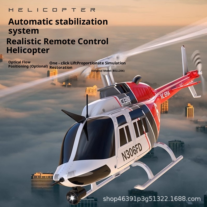 Rc Helicopter Single Rotor - Helikopter zdalnie sterowany RC ERA C138