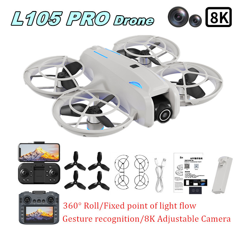 Rc Helicopter Charger - Dron L105 PRO Duel z obiektywem