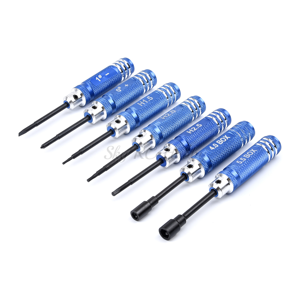7 sztuk/zestaw 0/1/1.5/2/2.5/4 – Rc Helicopter Tool Kit recenzja i cena