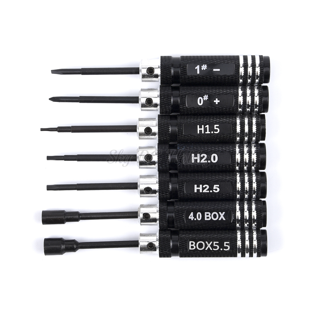 7 sztuk/zestaw 0/1/1.5/2/2.5/4 – Rc Helicopter Tool Kit recenzja i cena
