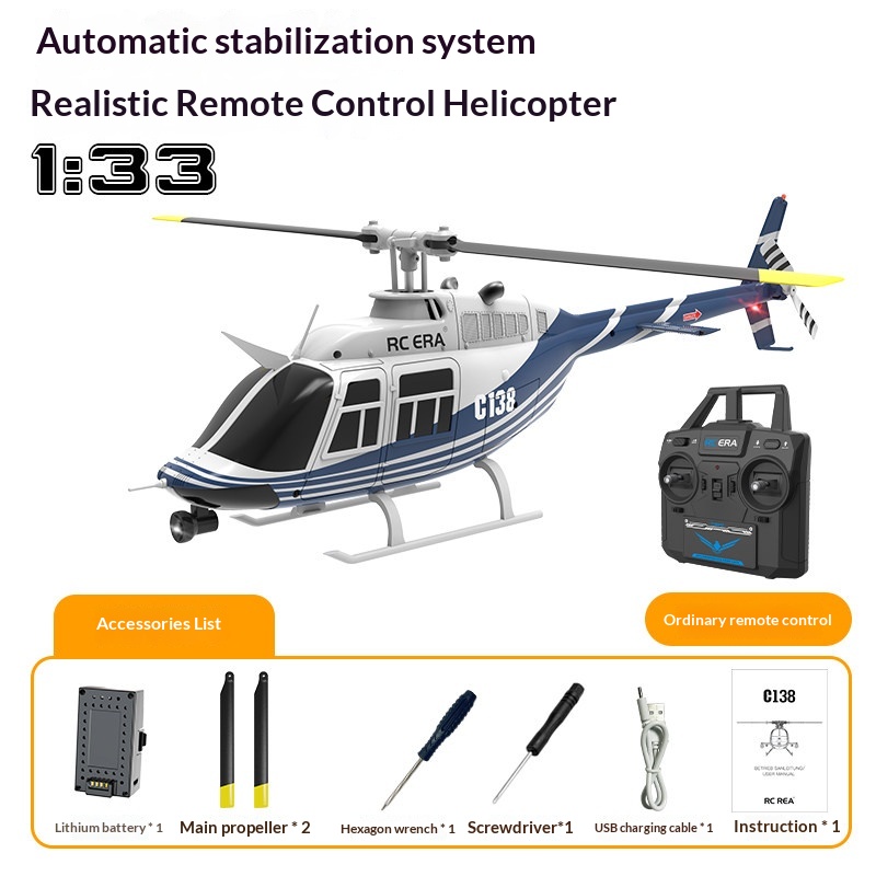 Helikopter RC Era C138 Bell 20 – Rc Helicopter Single Rotor recenzja i cena