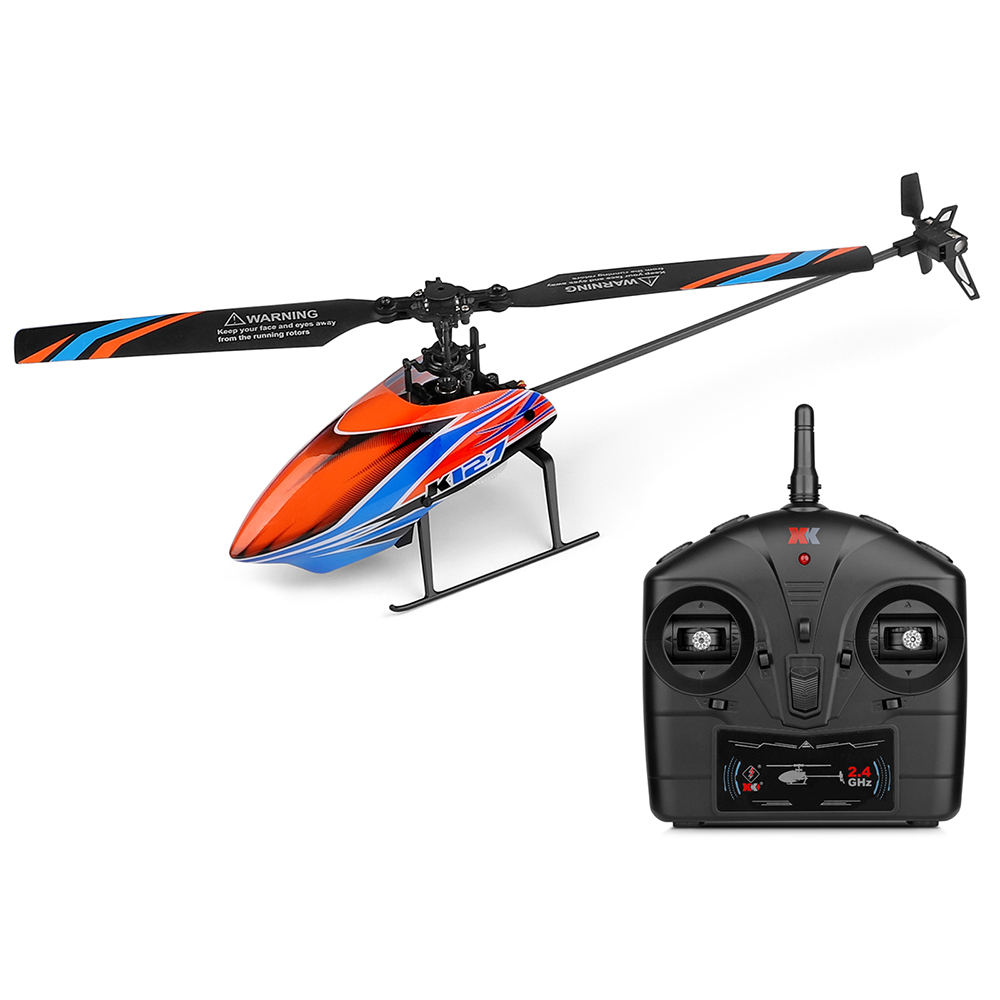 WLtoys XK K127 2.4G 4CH 6-Aixs – Rc Helicopter Single Rotor recenzja i cena