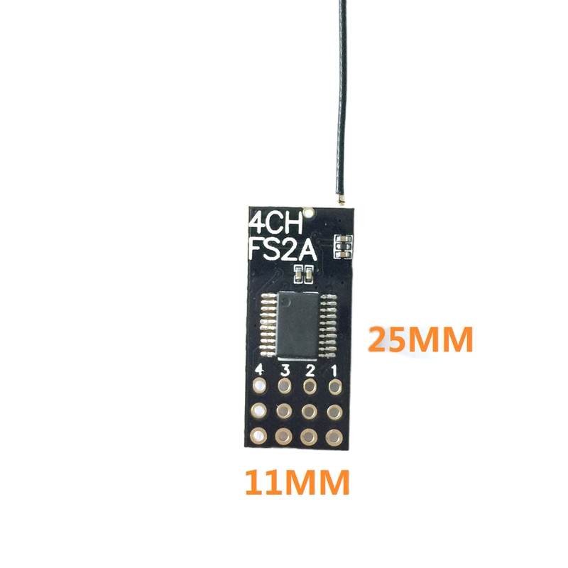 Odbiornik Flysky FS2A Mini 4CH – Rc Helicopter Remote Control recenzja i cena