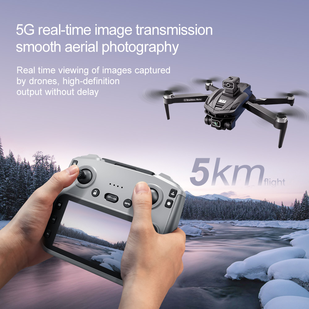 V168 PRO Max GPS Drone 8K Prof – Rc Helicopter Case recenzja i cena