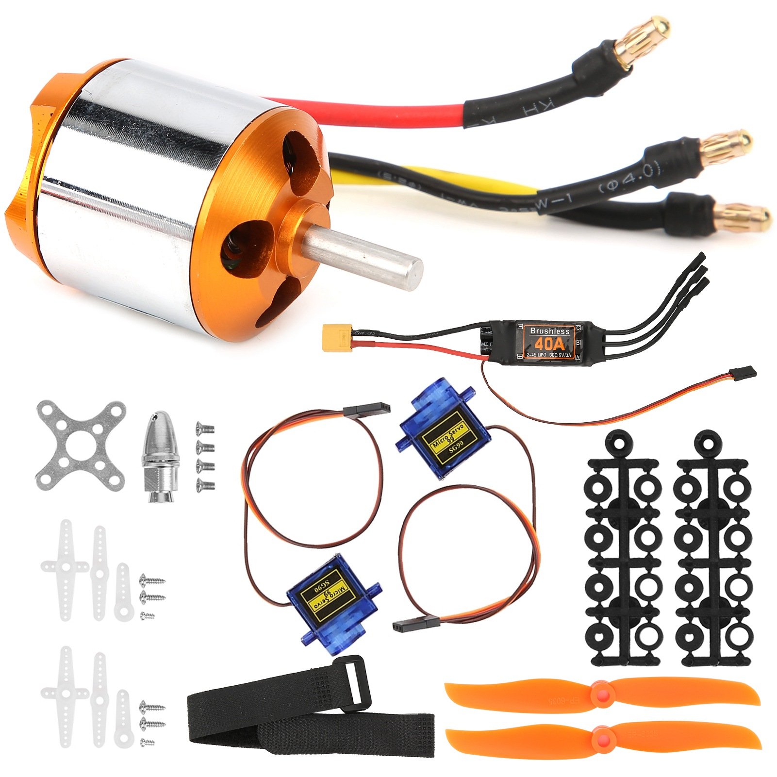 Silnik 2217 KV1250, śmigło 806 – Rc Helicopter Motor recenzja i cena