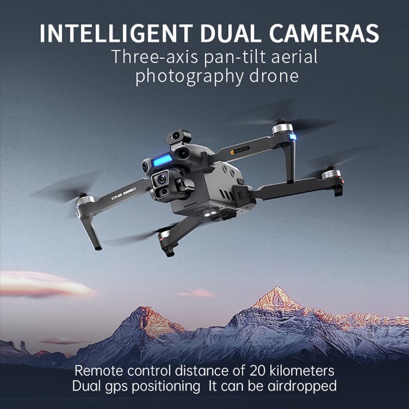 Nowy dron z podwójną kamerą 8K – Rc Helicopter Electric recenzja i cena