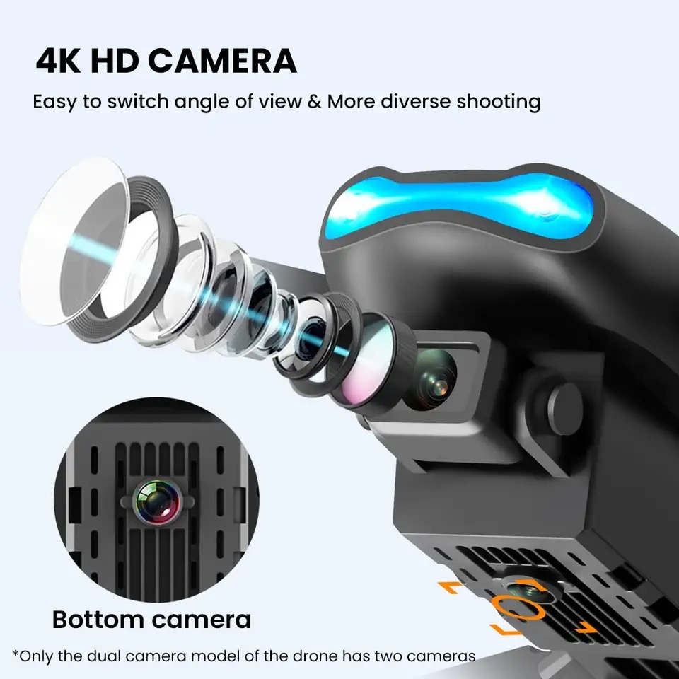 Nowy mini dron E99 4K WIFI HD  – Rc Helicopter Nitro recenzja i cena