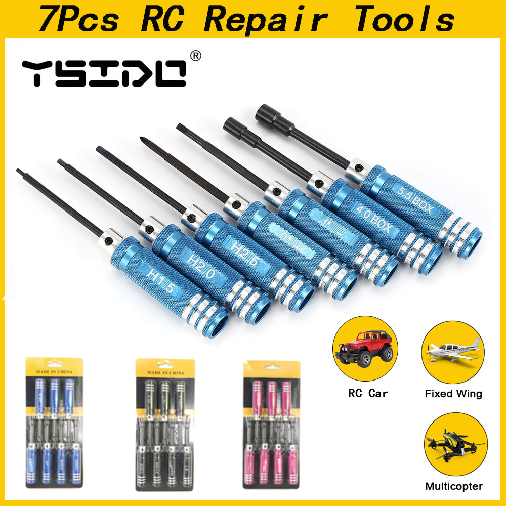 YSIDO 7 szt. 1,5 2,0 2,5 mm Śr – Rc Helicopter Tool Kit recenzja i cena