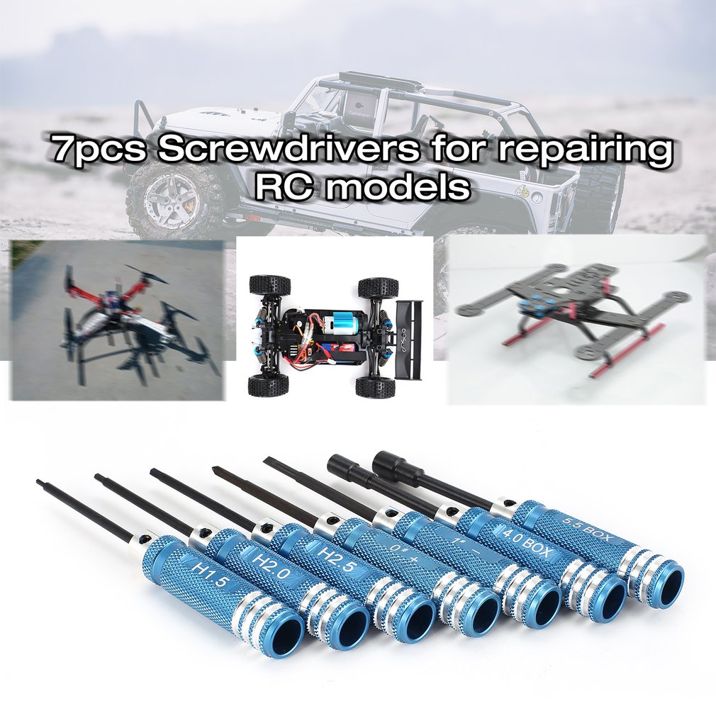 YSIDO 7 szt. 1,5 2,0 2,5 mm Śr – Rc Helicopter Tool Kit recenzja i cena