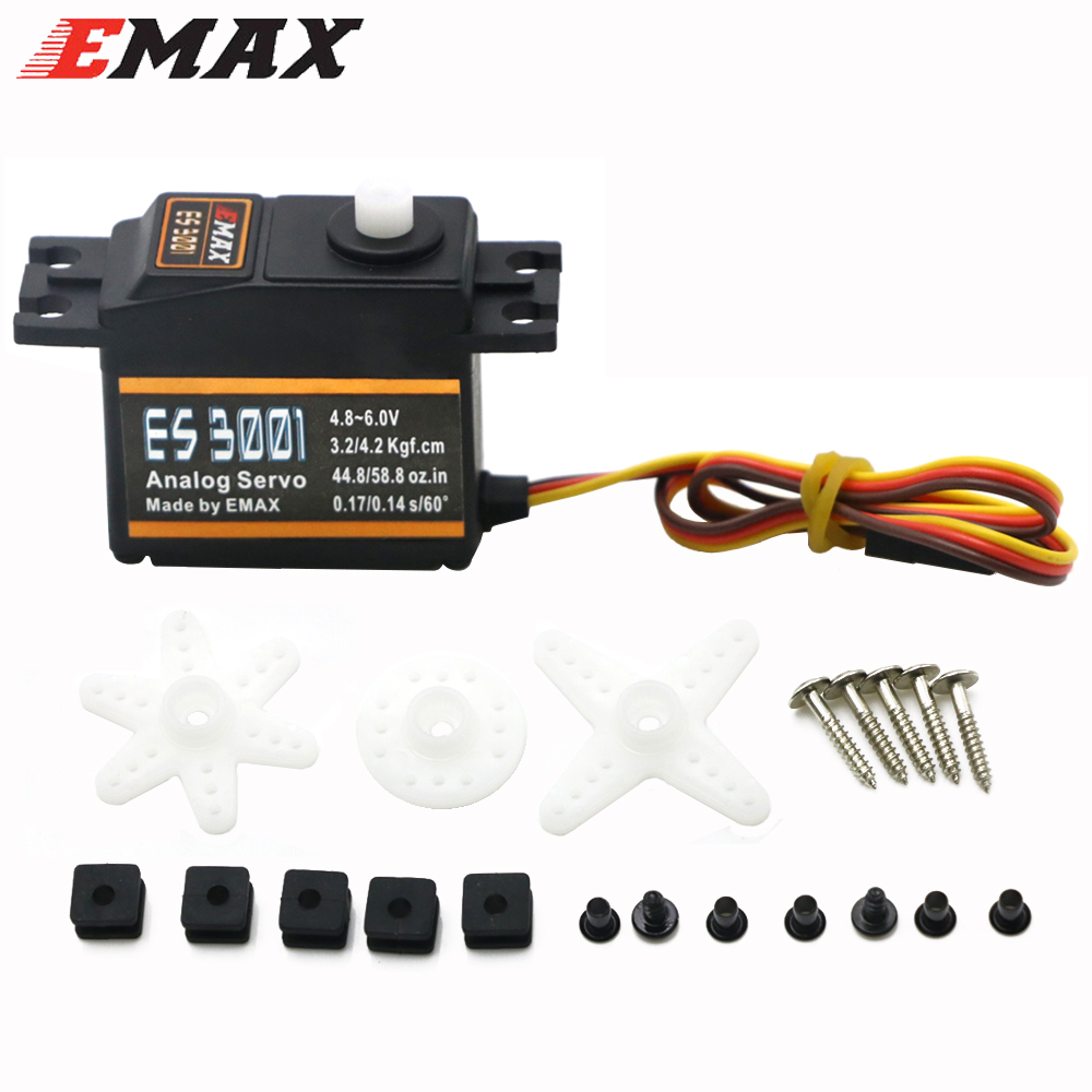 1/4 SZT. EMAX ES3001 4.8-6.0V  – Rc Helicopter Parts recenzja i cena